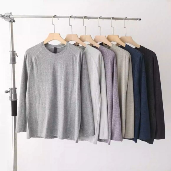 Lole Mens Small (S) 4-Pack Lole STM Long Sleeve T-Shirt Outdoor Sports Multi col - Picture 4 of 8